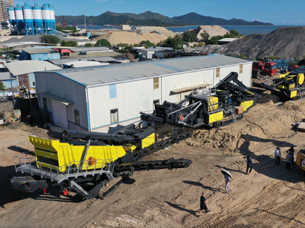 斯鏝達顎破系列-S116J+HP300+S108汕尾工地案例